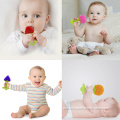 Silicone Flower Bentuk Bayi Tumbuh Toy Molar Lembut